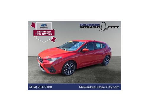 Pure Red 2024 Subaru Impreza Sport