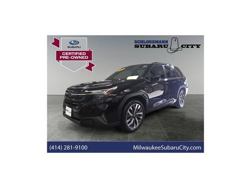 Crystal Black Silica 2025 Subaru Forester Touring