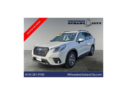 Crystal White Pearl 2024 Subaru Forester Premium