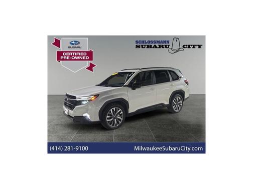 Crystal White Pearl 2025 Subaru Forester Touring