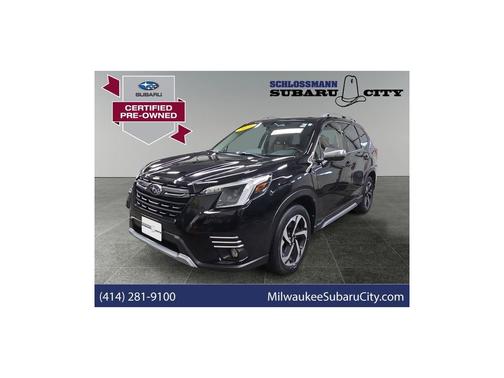Crystal Black Silica 2023 Subaru Forester Touring