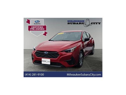 Pure Red 2024 Subaru Impreza Base