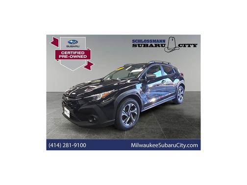 Crystal Black Silica 2024 Subaru Crosstrek Premium