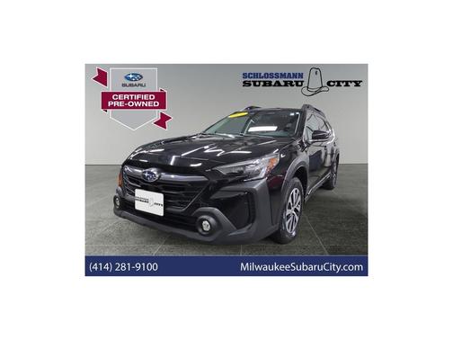 Crystal Black Silica 2024 Subaru Outback Premium