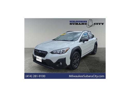 Crystal White Pearl 2021 Subaru Crosstrek Sport