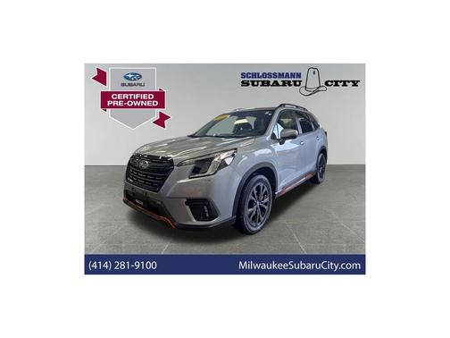 Ice Silver Metallic 2024 Subaru Forester Sport