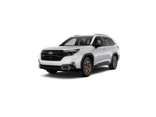 Crystal White Pearl 2025 Subaru Forester Hybrid Sport