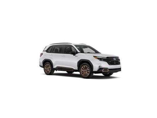 Crystal White Pearl 2025 Subaru Forester Hybrid Sport