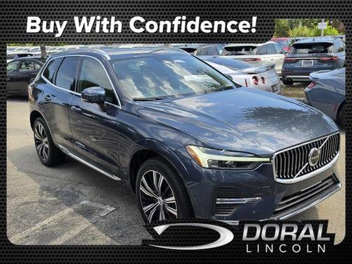 Denim Blue Metallic 2022 Volvo XC60 B6 Inscription