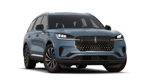 Blue Metallic 2026 Lincoln Aviator Premiere