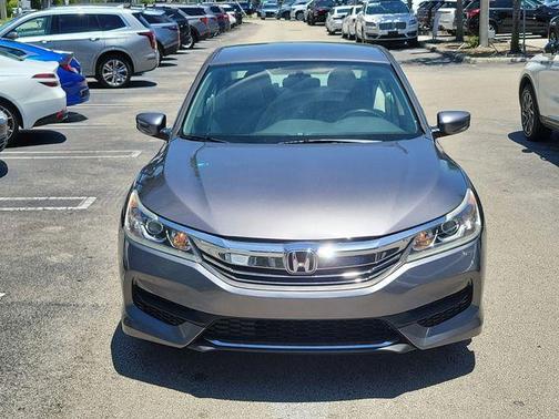 Modern Steel Metallic 2017 Honda Accord LX