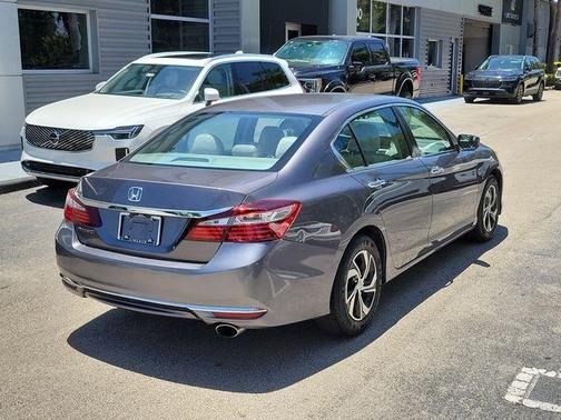Modern Steel Metallic 2017 Honda Accord LX