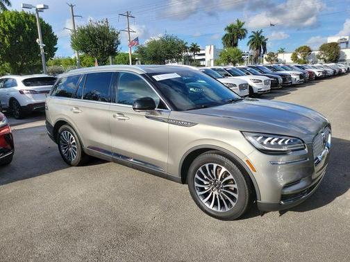 Sandstone Metallic 2023 Lincoln Aviator Reserve RWD