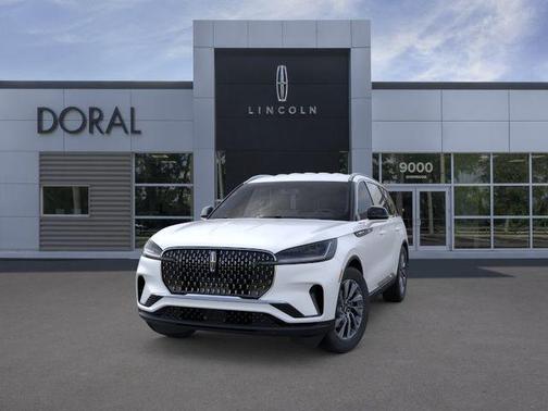 White Metallic 2026 Lincoln Aviator Premiere
