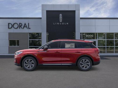 Red 2026 Lincoln Corsair Premiere