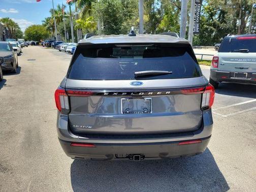 Gray Metallic 2025 Ford Explorer Active