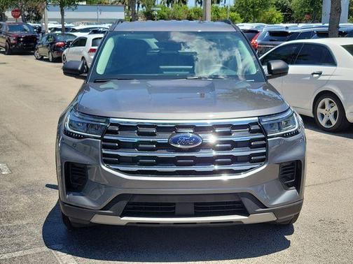 Gray Metallic 2025 Ford Explorer Active