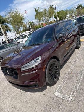 Red Metallic 2024 Lincoln Aviator Reserve RWD