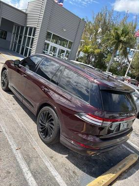 Red Metallic 2024 Lincoln Aviator Reserve RWD