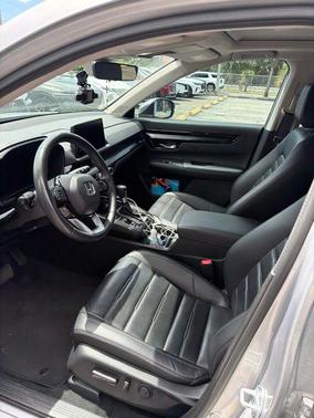 Lunar Silver Metallic 2023 Honda CR-V EX-L