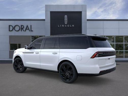 Crystal White 2026 Lincoln Navigator L Black Label