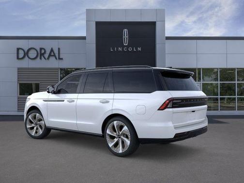 Crystal White 2026 Lincoln Navigator Black Label