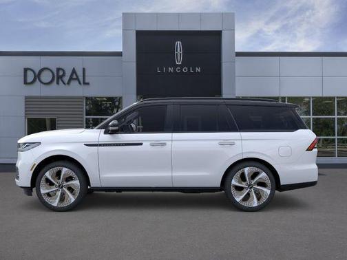 Crystal White 2026 Lincoln Navigator Black Label