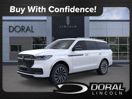 White 2026 Lincoln Navigator Black Label