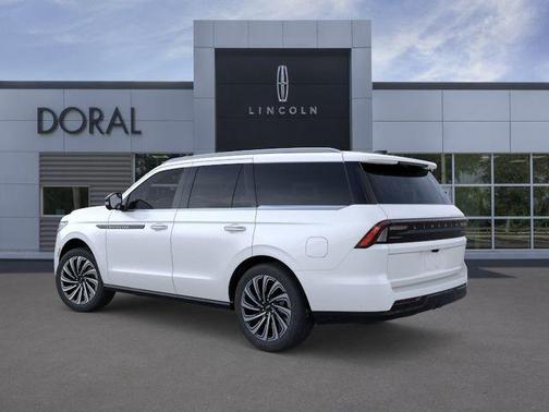 White 2026 Lincoln Navigator Black Label