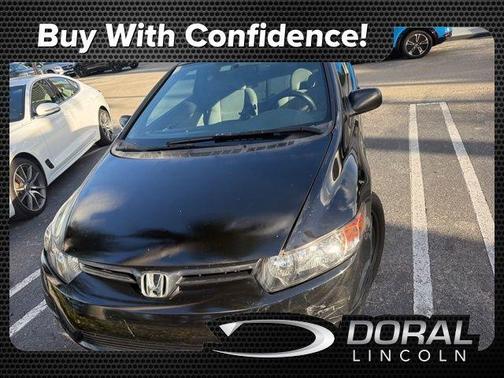 Black 2006 Honda Civic LX