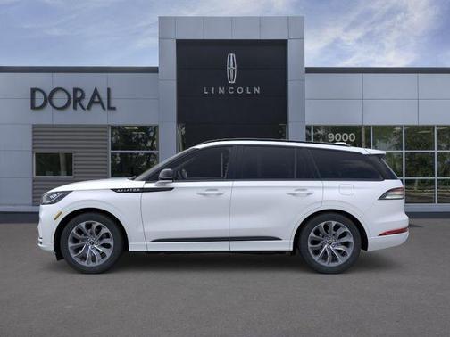 White Metallic 2026 Lincoln Aviator Premiere