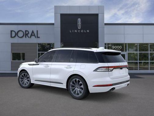 White Metallic 2026 Lincoln Aviator Premiere
