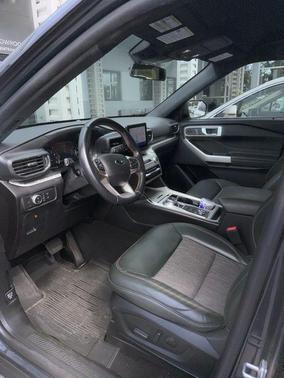 Blue Metallic 2022 Ford Explorer Timberline