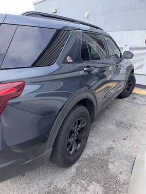 Blue Metallic 2022 Ford Explorer Timberline