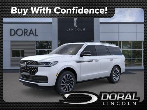 Crystal White 2025 Lincoln Navigator Black Label
