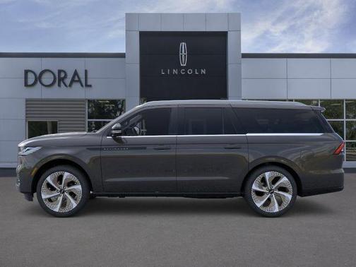 Dark Gray Metallic 2026 Lincoln Navigator L Black Label