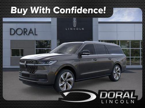 Dark Gray Metallic 2026 Lincoln Navigator L Black Label
