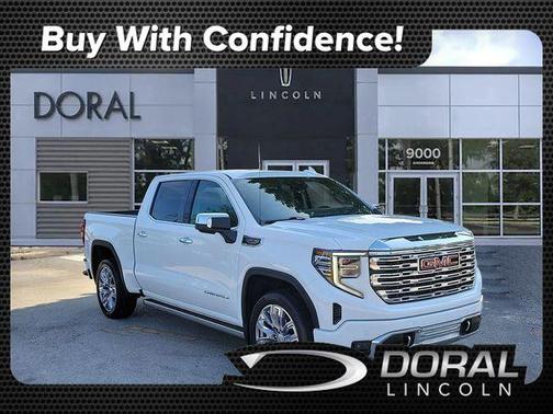 Summit White 2022 GMC Sierra 1500 Denali