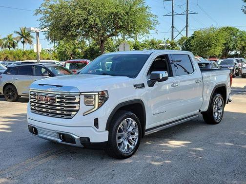 Summit White 2022 GMC Sierra 1500 Denali