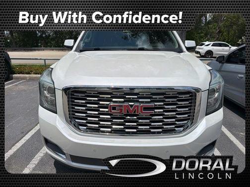 White Frost Tri-Coat 2018 GMC Yukon XL Denali