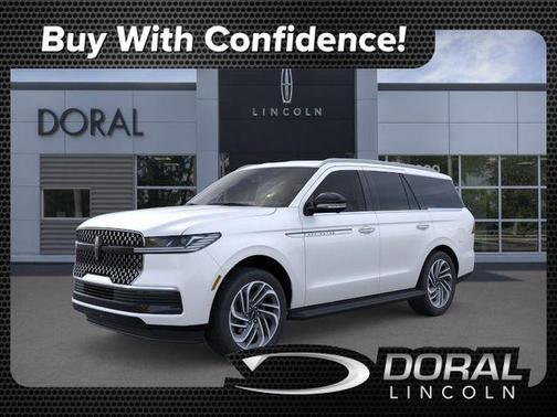 White Metallic 2026 Lincoln Navigator Premiere