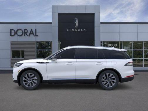 White 2026 Lincoln Aviator Premiere