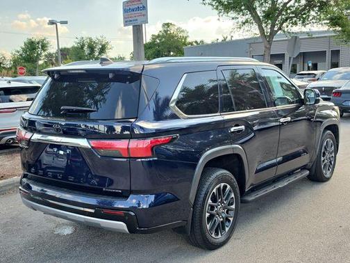 Midnight Black Metallic 2025 Toyota Sequoia SR5