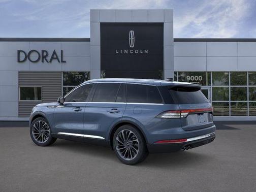 Blue Metallic 2026 Lincoln Aviator Reserve RWD