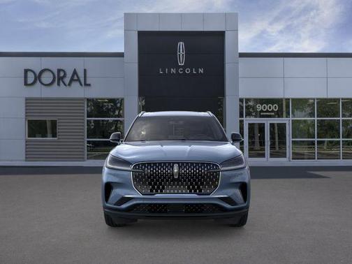 Blue 2026 Lincoln Aviator Premiere