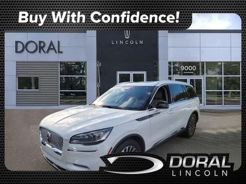 White Metallic 2022 Lincoln Aviator Reserve RWD