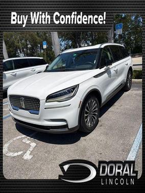 White Metallic 2022 Lincoln Aviator Reserve RWD