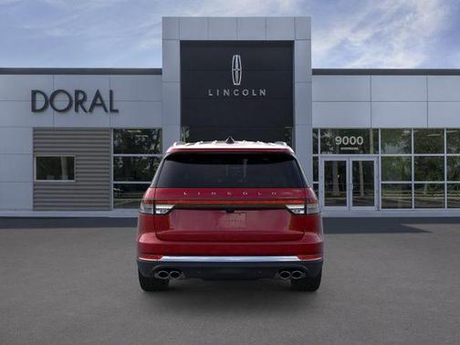Red 2026 Lincoln Aviator Premiere