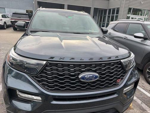Blue Metallic 2023 Ford Explorer ST