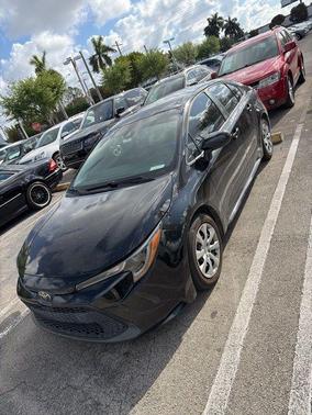 Black Sand Pearl 2020 Toyota Corolla LE